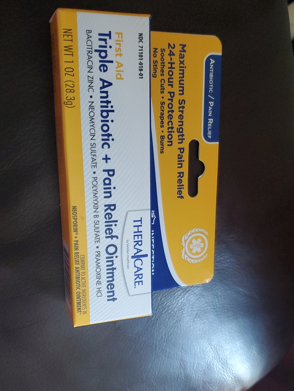 Triple Antibiotic + Pain Relief Ointment - Yellow